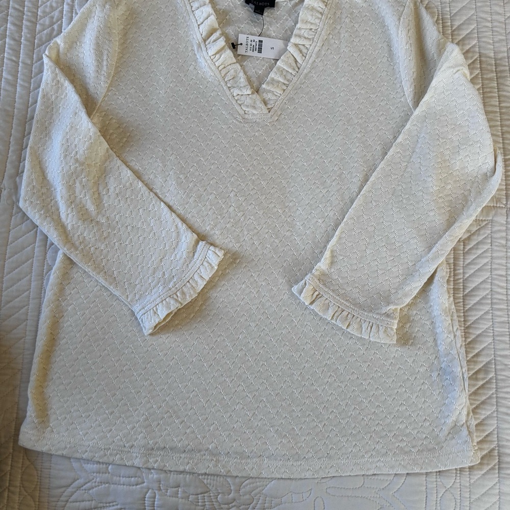 Never worn size small Talbots top